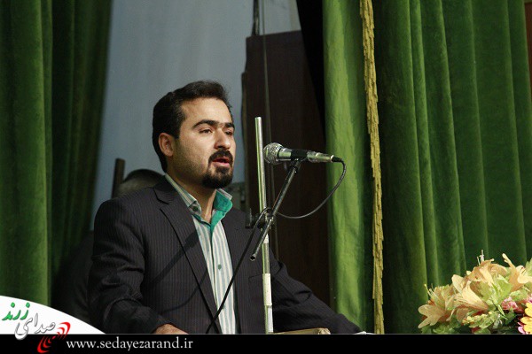احمد رشیدی رییس اداره فرهنگ و ارشاد اسلامی زرند