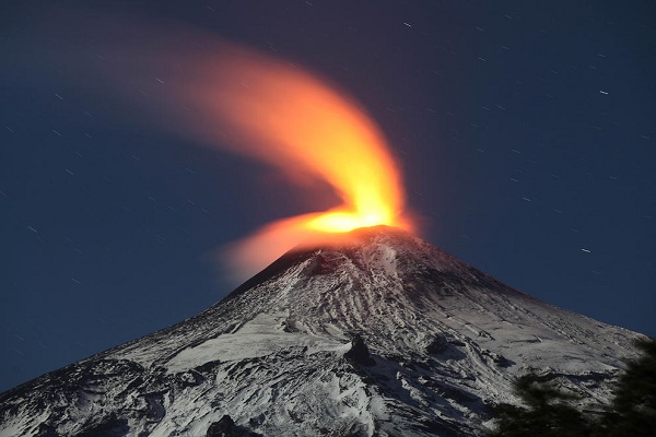 Volcano Eruption in Chile