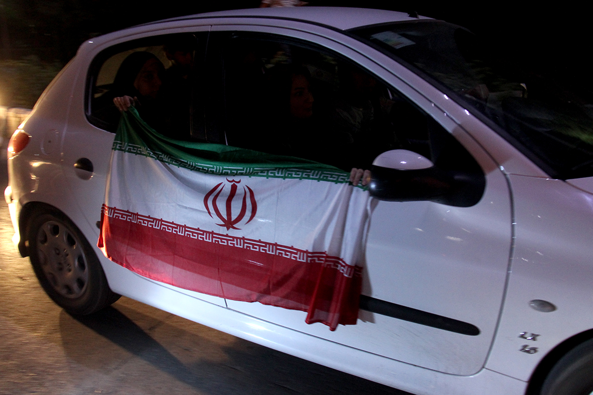 تصاویر جشن هسته ای مردم کرمان