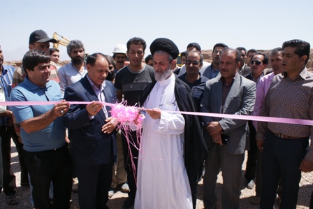 افتتاح 8 طرح عمرانی و خدماتی در شهرستان زرند