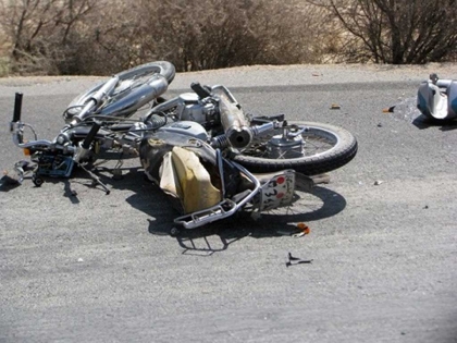 برخورد مرگبار پراید با موتورسیکلت